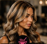 Dimensional highlights and hair color