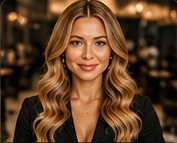 Demo stylist Claire Bennett