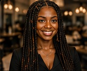 Demo stylist Danielle Carter