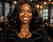 Demo stylist Maya Brooks